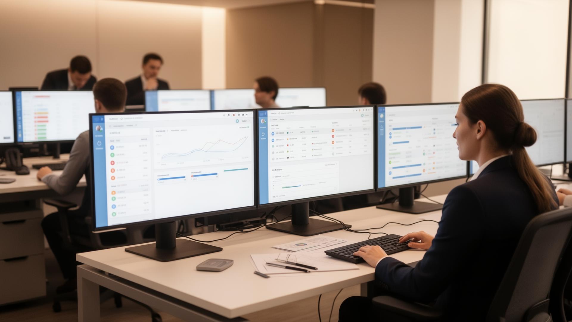 Operations team monitoring live AI-orchestrated channels